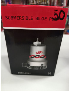 Bomba de achique sumergible 500-tienda de pesca-tienda náutica