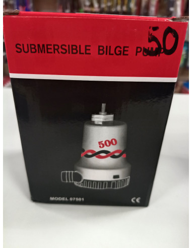 Bomba de achique sumergible mod. 07501 500gph 1892 l/h