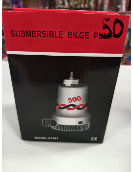 Bomba de achique sumergible mod. 07501 500gph 1892 l/h