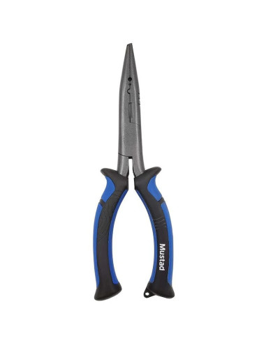 ALICATES MUSTAD STRAIGHT NOSE PLIERS AZUL 8"