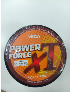 Hilo vega power force 0.35mm 1000m-tienda de pesca-náutica