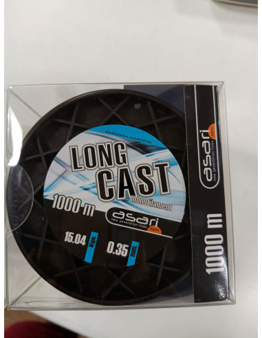 Hilo asari long cast 0.35mm 1000m-tienda de pesca-náutica