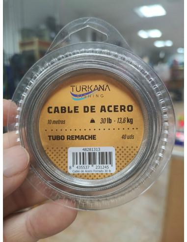 Hilo de acero lineaefe 30kg 10m-tienda de pesca-hilo de acero lineaefe