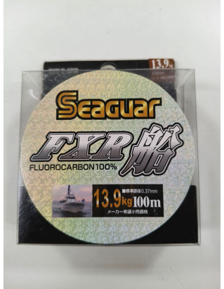 Hilo fluorocarbono seaguar fxr 0.37mm 100m 13.900kg