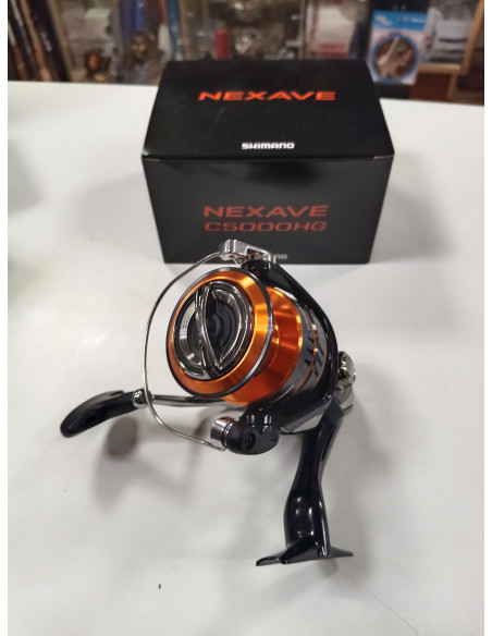 Carrete shimano nexave 5000hg-tienda de pesca-carrete nexave 5000hg