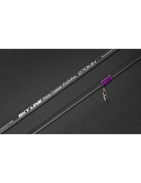 Caña cinnetic explorer black purple sea bass 2,70M-tienda de pesca