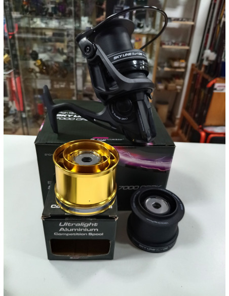 Carrete cinnetic sky line surf ds 7000 crbk-tienda de pesca-tienda náutica