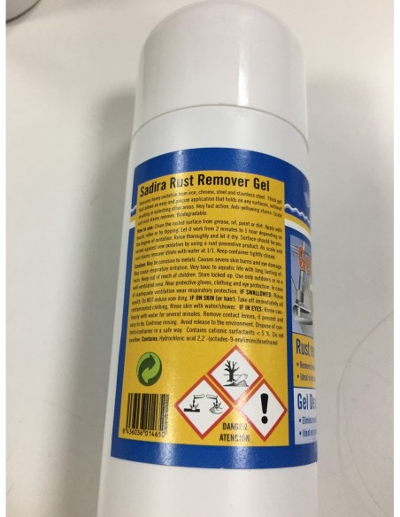 Gel desoxidante sadira 500ml-tienda de pesca-gel dexoxidante-gel sadira